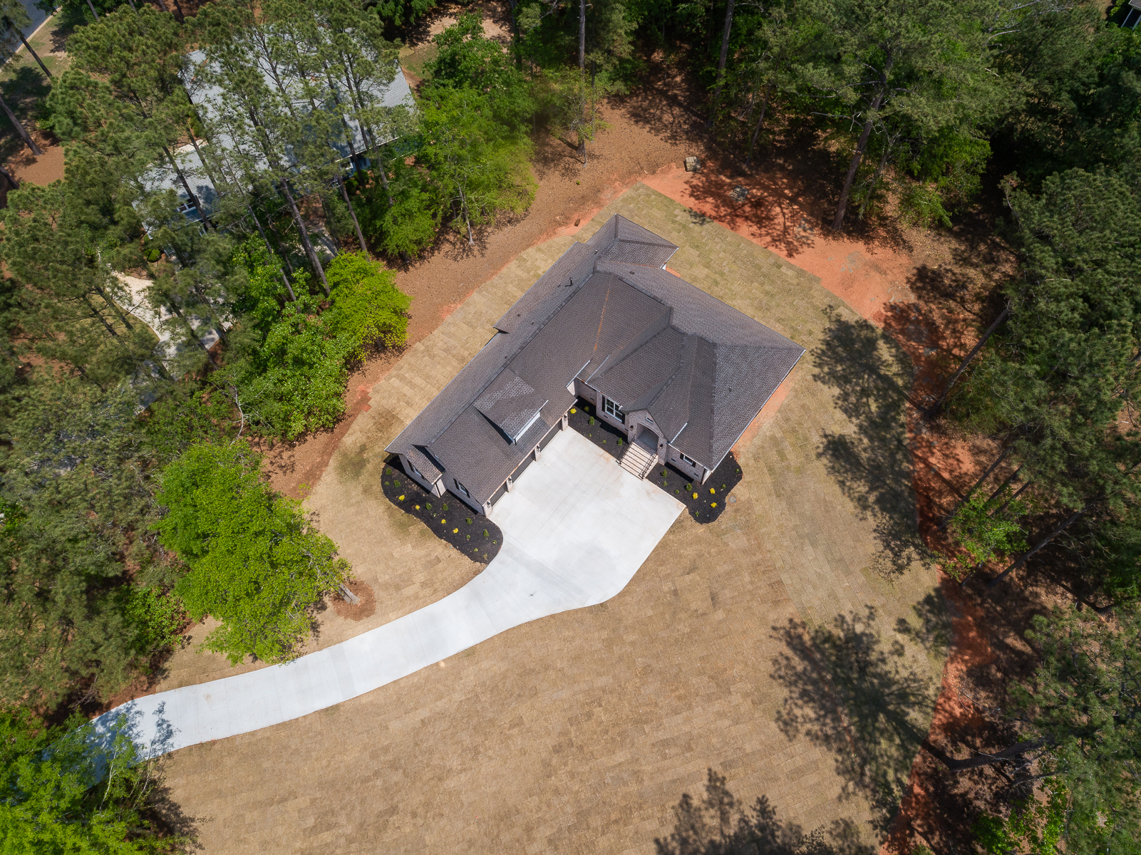 Aerial view of Grand Harbor, Lake Greenwood SC
