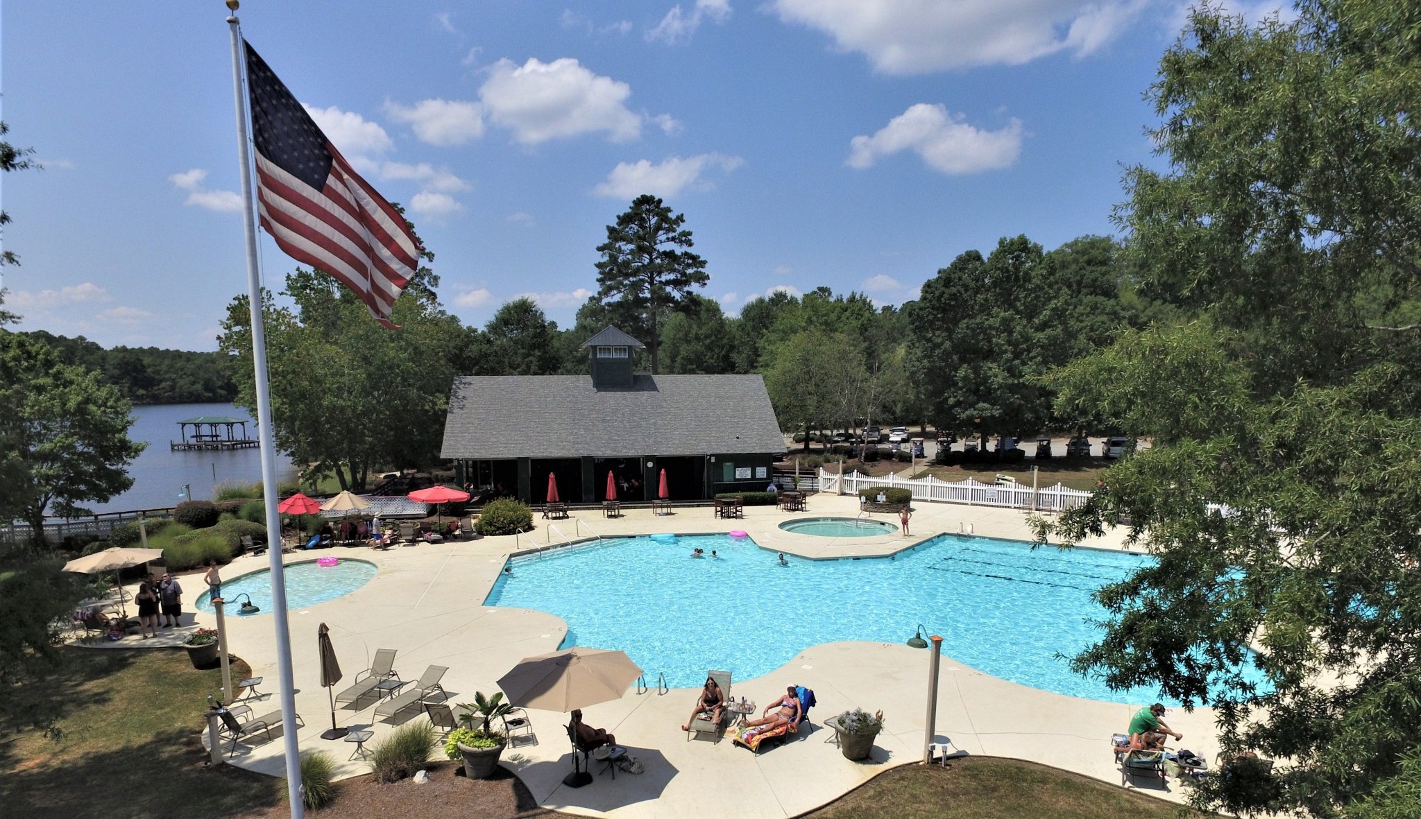 Three Pools & The Cabana
